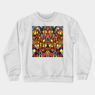 African Colors Crewneck Sweatshirt